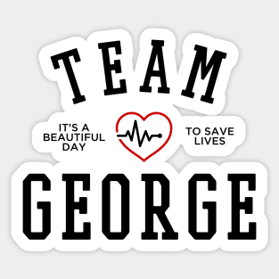 TEAM GEORGE O'MALLEY Sticker